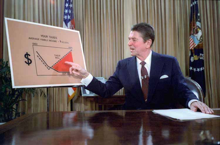 Ronald Reagan on Tax Cutting Legislation (The “whole controversy”)